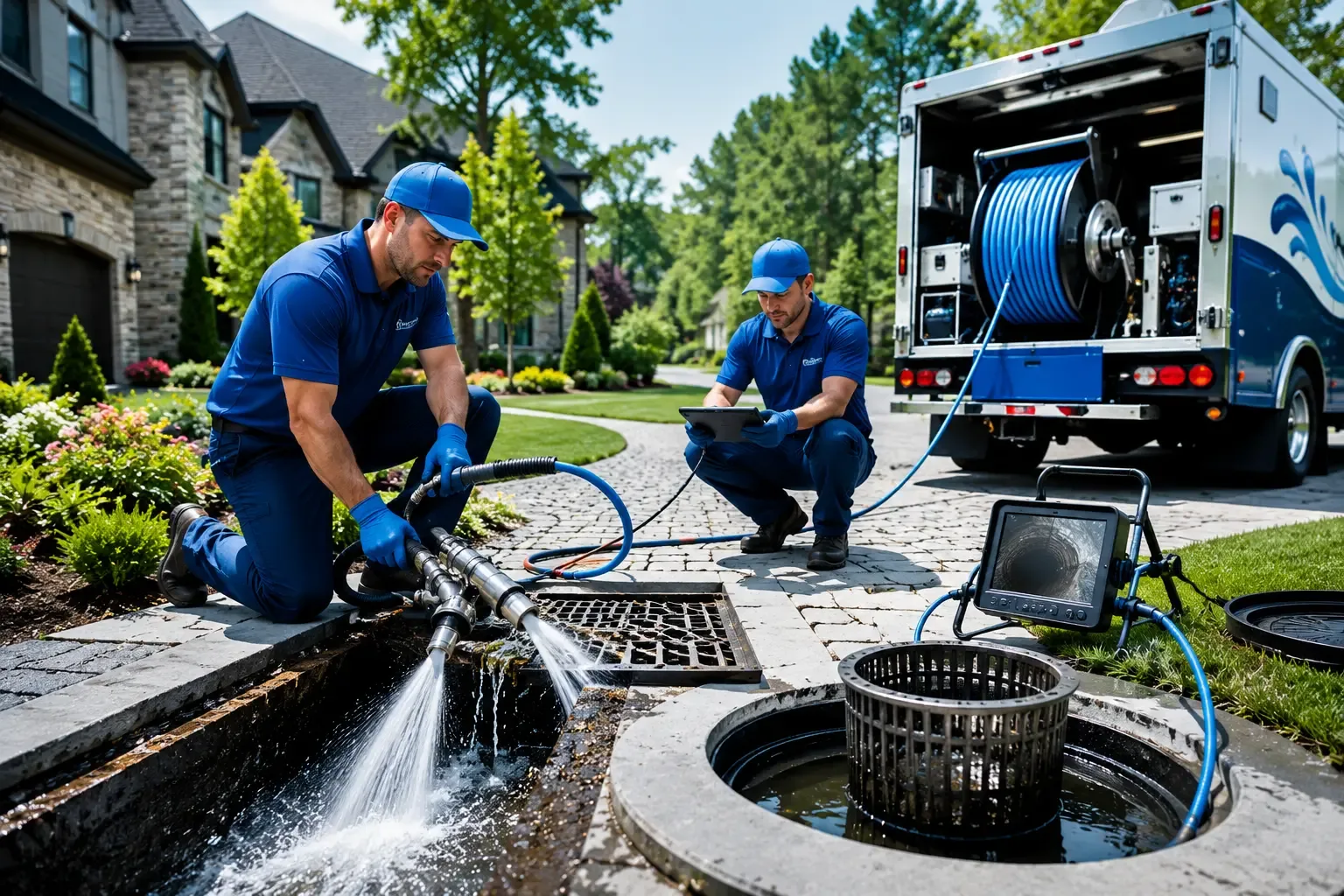 Local outdoor drain cleaning professionals in East Ellijay, GA